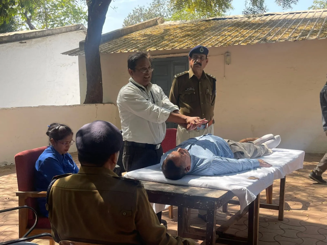 सीपीआर देने से बच सकती है मरीज की जान, पत्रिका फोटो