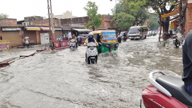 Jaipur rain warning