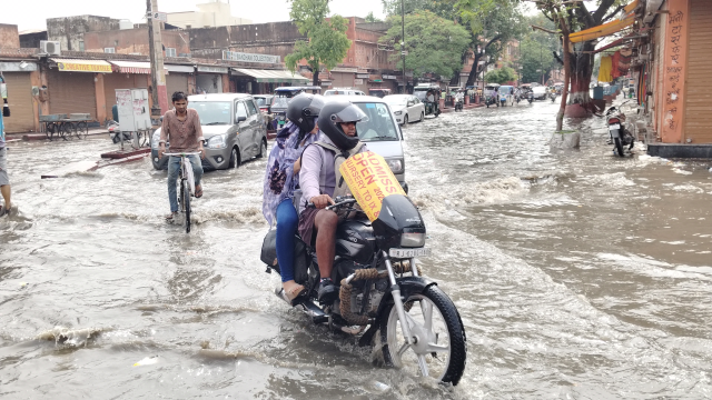 Jaipur rain warning