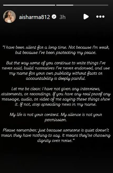 Aishwarya Sharma Reaction On Neil Bhatt Divorce