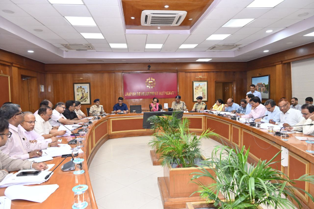 जेडीए में ट्रैफिक कंट्रोल बोर्ड की बैठक, पत्रिका फोटो