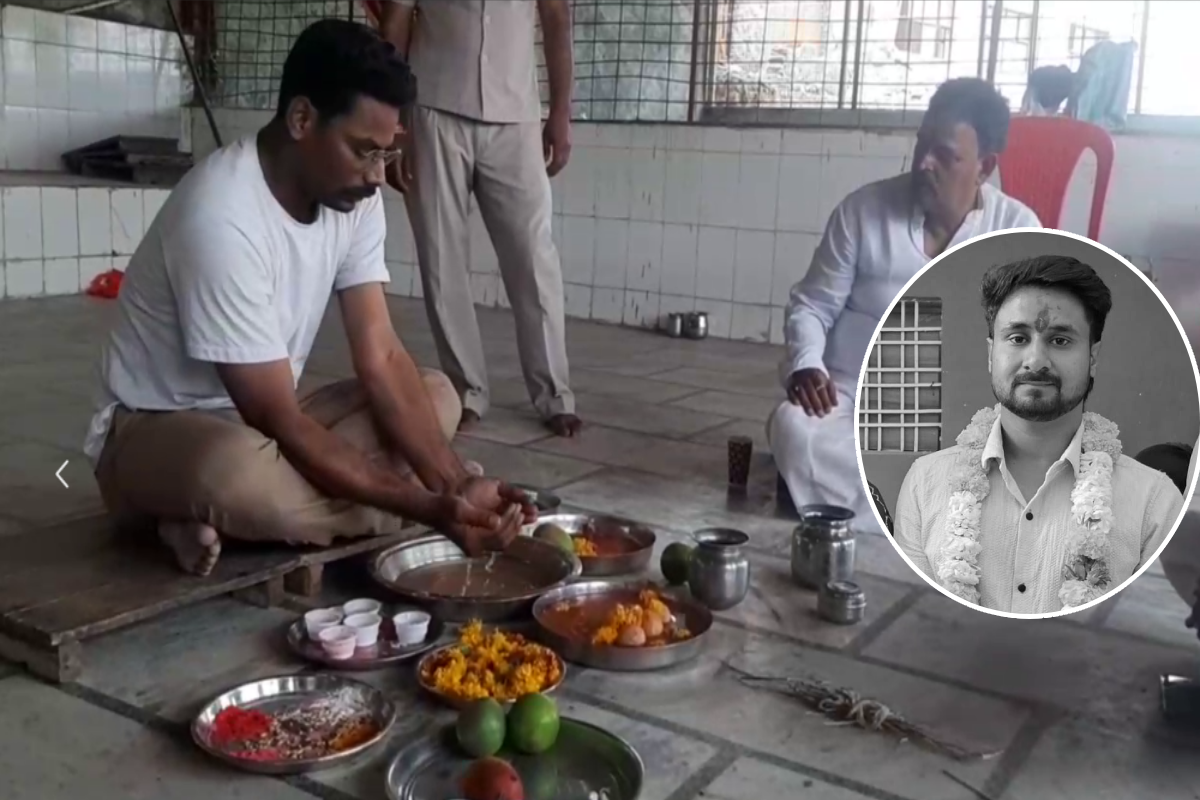 उज्जैन में हुआ राजा रघुवंशी का पिंड दान, घाट पर सोनम का भाई भी मौजूद - image
