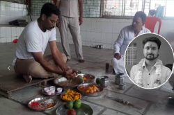 उज्जैन में हुआ राजा रघुवंशी का पिंड दान, घाट पर सोनम का भाई भी मौजूद - image