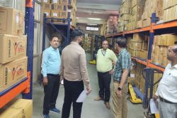 राज्य स्तरीय टीम ने किया निरीक्षण, दवाइयों की उपलब्धता जांची - image