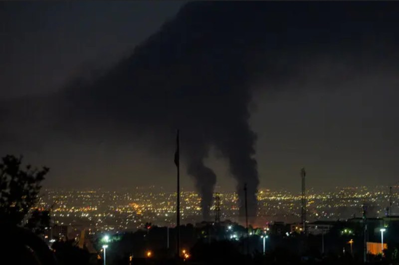 Israel strikes military airport in Iran