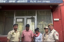 जयपुर में फर्जी रेफर पर्ची से कैदी को होटल भेजने की साजिश, गर्लफ्रेंड बुक करवा
रही थी कमरा; गिरफ्तार - image