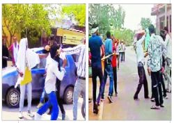जिले में दो जगह सरेआम मारपीट, अस्पताल और गांव की घटना - image