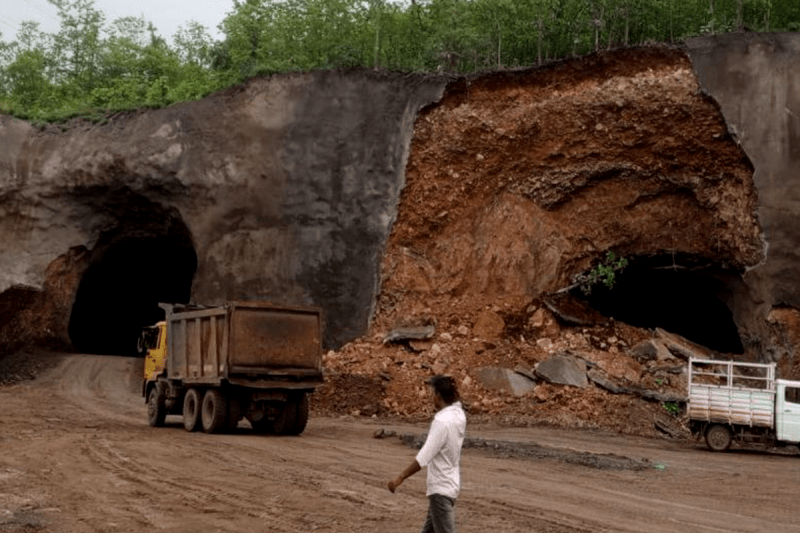Mhow Tunnel Collapse