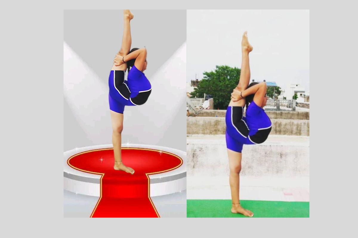 International Yoga Day: डूंगरपुर की मोली का योग में ऐसा कमाल, रबड़ की तरह शरीर
की क्रियाओं पर ठहर जाती है आंखें