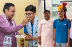 NEET टॉपर को CM भजनलाल ने गिफ्ट किया पेन, महेश के फैन हुए भाजपा-कांग्रेस के
बड़े-बड़े नेता - image