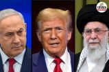Benjamin Netanyahu, Donald Trump and Ali Khamenei