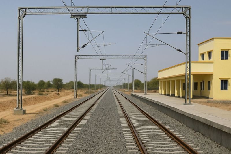 new rail line rajasthan