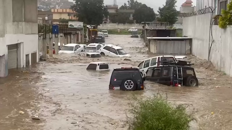 Heavy rain in Pakistan