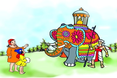 किड्स कॉर्नर- चित्र देखो कहानी लिखो 31 .... बच्चों की लिखी रोचक कहानियां