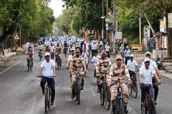 VIDEO: विश्व पर्यावरण दिवस पर साइकिल रैली का आयोजन, पर्यावरण संरक्षण का दिया
संदेश  - image