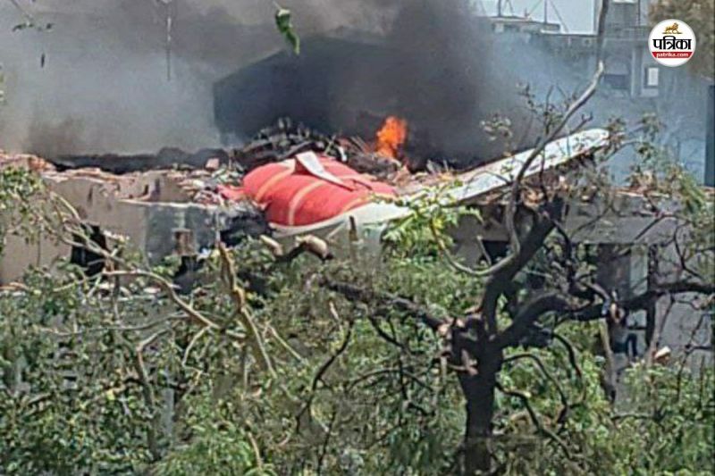 अहमदाबाद में विमान हादसा।