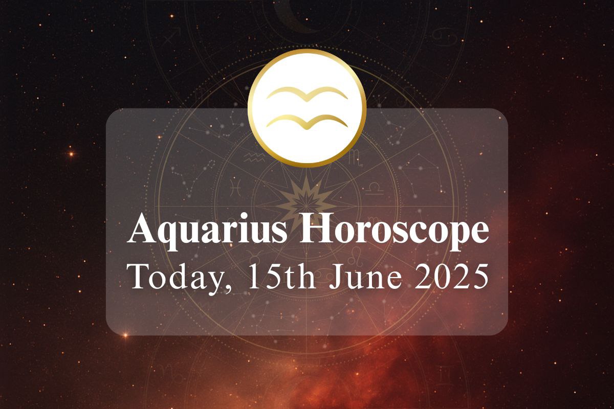 Aquarius Daily Horoscope, 15 June 2025 - image