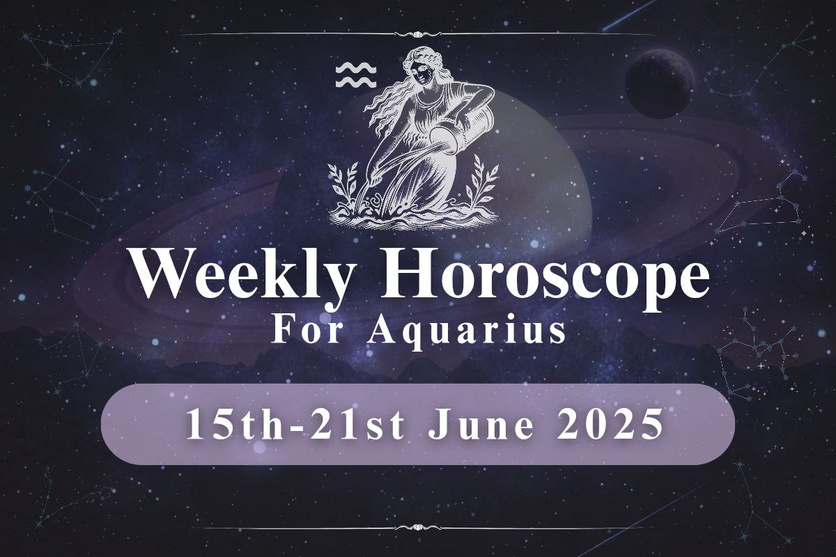 Aquarius Weekly Horoscope, June 15-21 - image