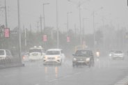 heavy rain