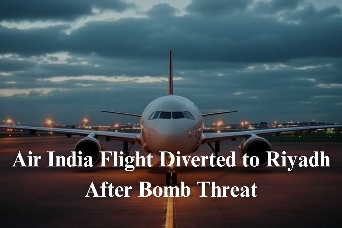 बम धमकी के बाद एयर इंडिया की उड़ान रियाद की ओर मोड़ी गई