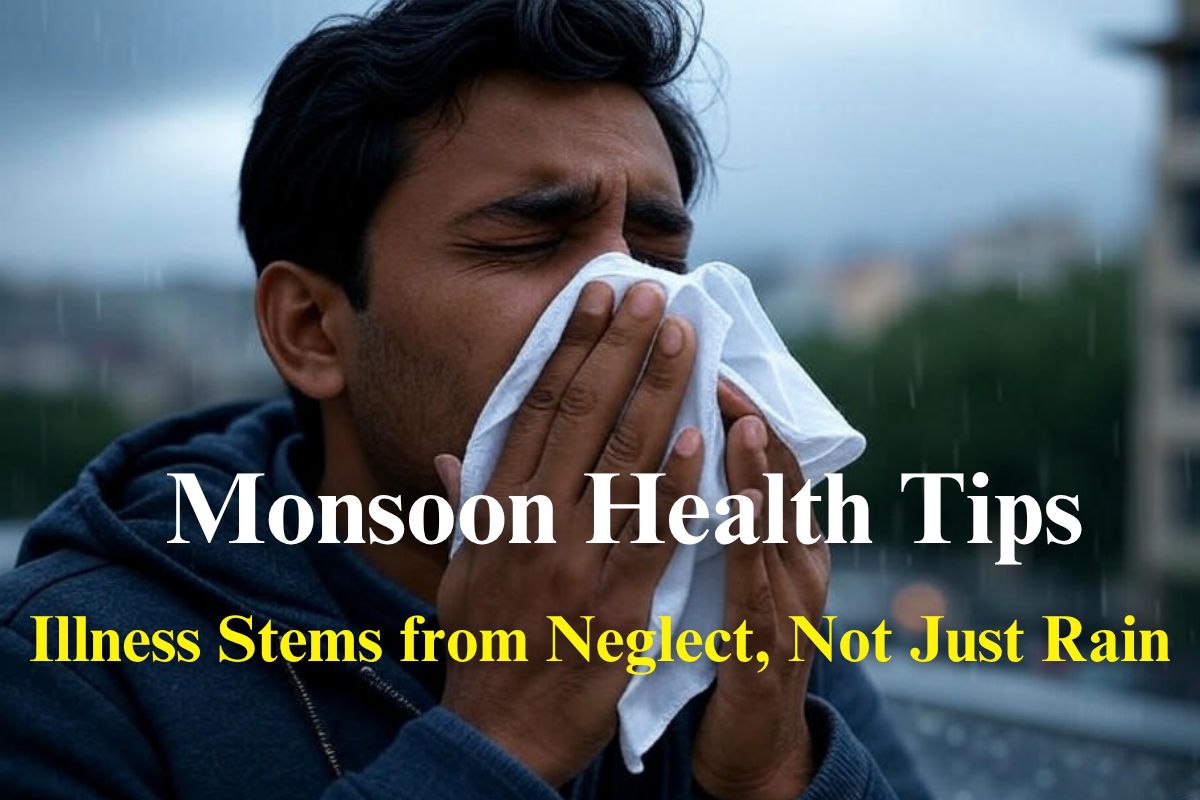 Monsoon Health Tips: Illness Stems from Neglect, Not Just Rain