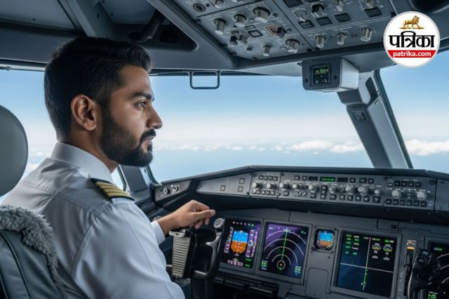 pilot ki monthly salary