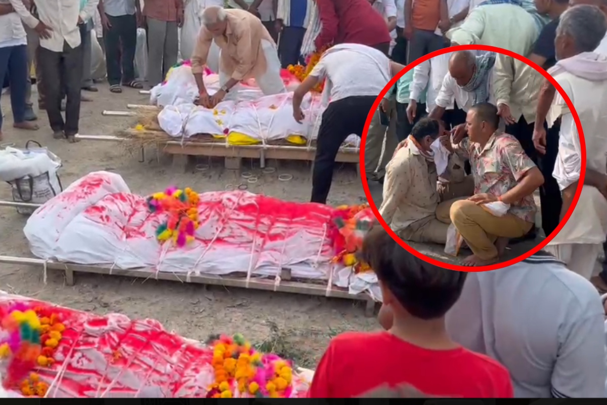 पिता ने एक साथ 3 बेटों को दी मुखाग्नि, फूट-फूट कर रोए… बिगड़ी तबियत; गांव में
नहीं जले चूल्हे