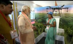 पीएम मोदी ने नमो ड्रोन दीदी से किया संवाद, कविता बोलीं… प्राउड फील हो रहा - image