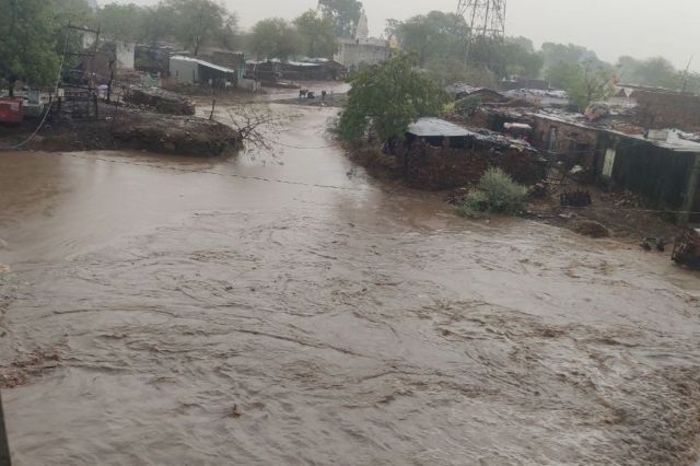 heavy rain