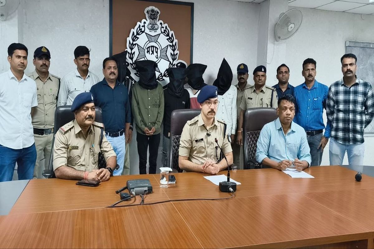 #Ratlam की आलोट पुलिस को बड़ी कामयाबी : 100 ग्राम एमडी सहित पांच गिरफ्तार