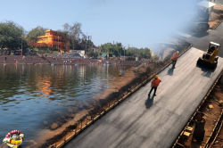 शिप्रा नदी के समानांतर बनेगी 14-15km लंबी और 22 मीटर चौड़ी सडक़ - image