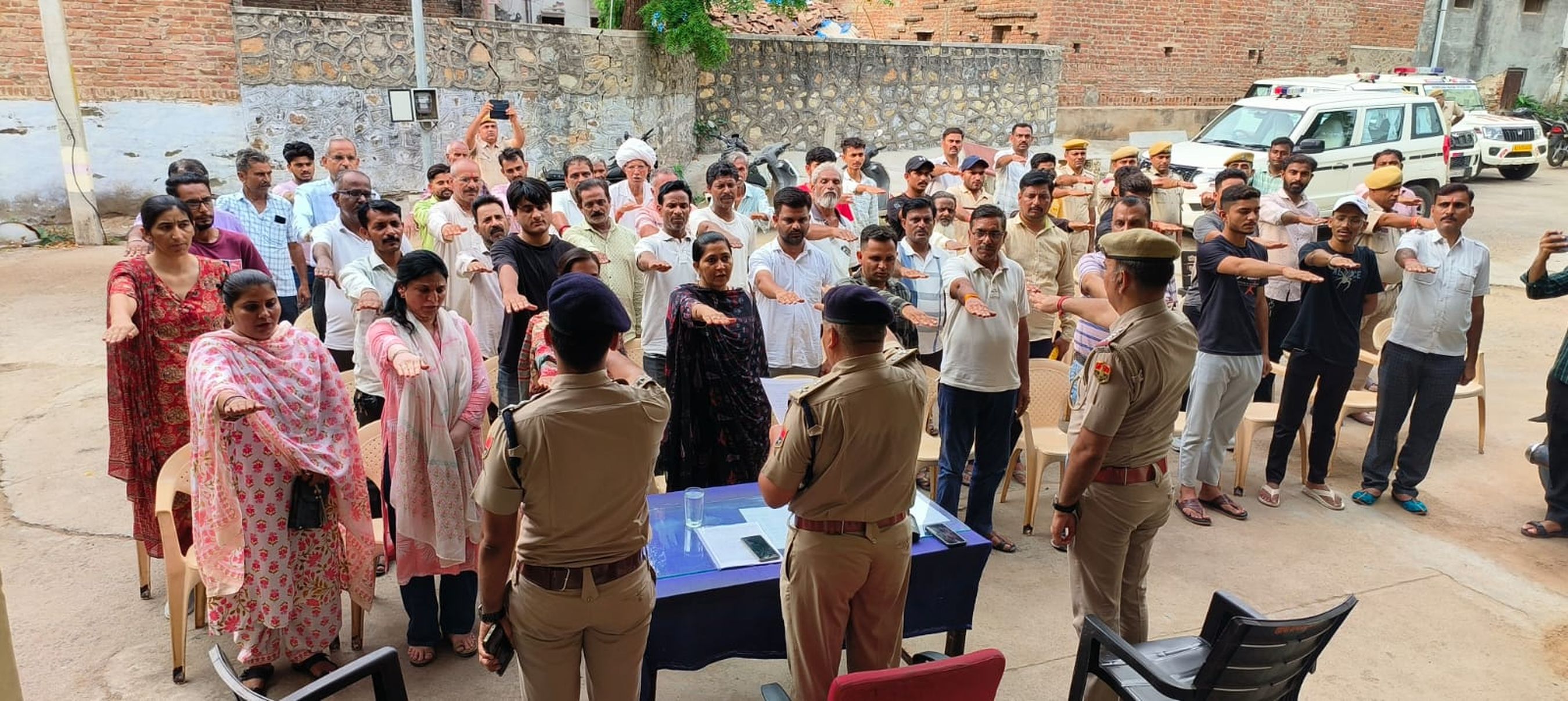 VIDEO : शहरवासियों व पुलिस स्टाफ ने नशा नहीं करने की ली शपथ
