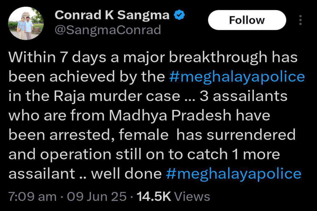 Meghalaya Murder Case
