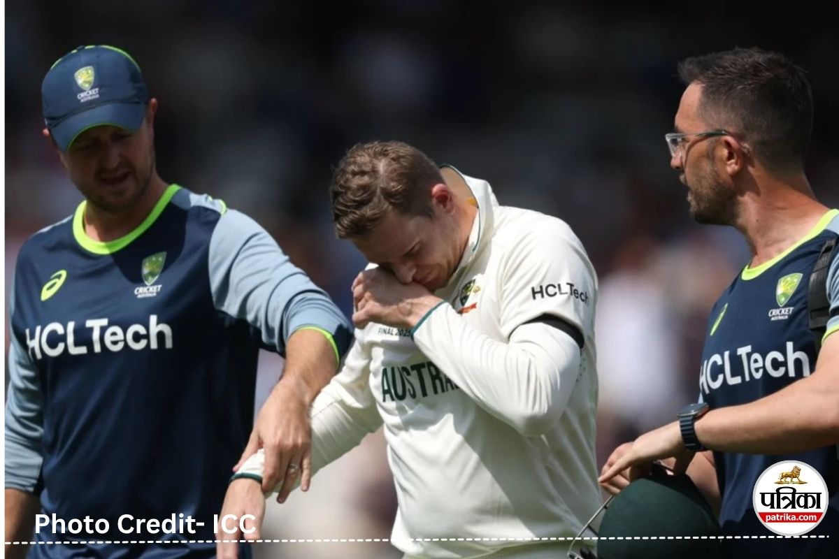 AUS vs SA, WTC Final 2025: बावुमा का कैच छोड़ने के बाद ग्राउंड से बाहर हुए स्टीव
स्मिथ, जानें पूरा मामला