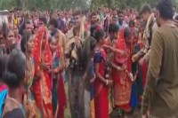 हिड़मा के गांव में शादी का जश्न (Photo source- Patrika)