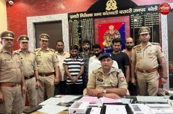 BSNL टावर लगाने का झांसा देकर लोगों को लगाते थे करोड़ों का चूना, पुलिस और एसओजी
ने 6 को दबोचा, एक फरार - image