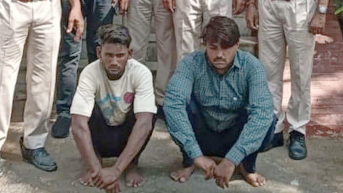 कुख्यात दो नकबजन गिरफ्तार, पुलिस ने जेवरात किए बरामद, कई वारदातें कबूली