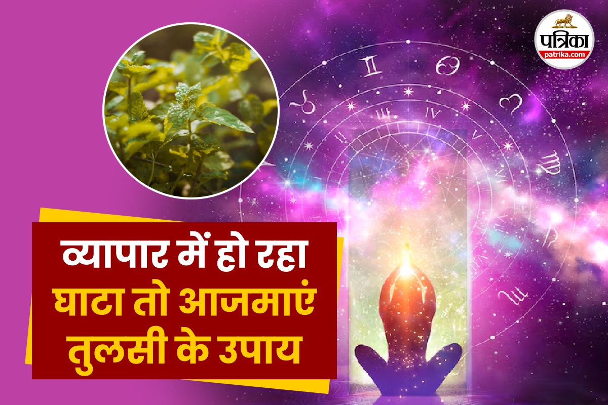 व्यापार में हो रहा घाटा तो आजमाएं तुलसी के पत्ते का ये उपाय, आपकी ओर खिंचने
लगेगा पैसा