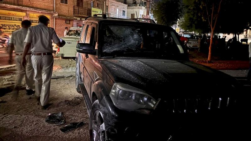 tyre brust of historysheeter