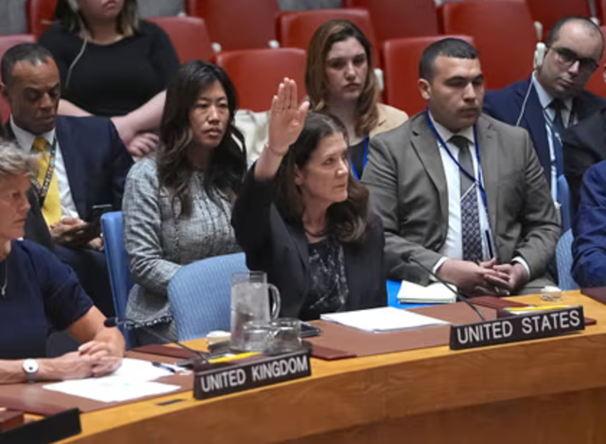 USA vetoes Gaza ceasefire resolution at UN