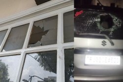 अलवर में बदमाशों का आतंक, होटल मैनेजर से मारपीट कर वाहनों को किया क्षतिग्रस्त - image
