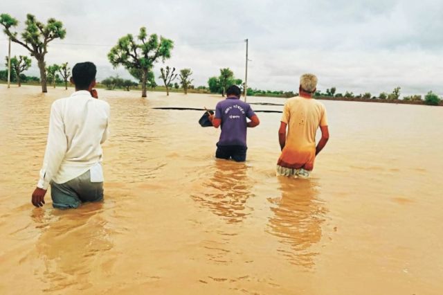 Rain in Jaisalmer