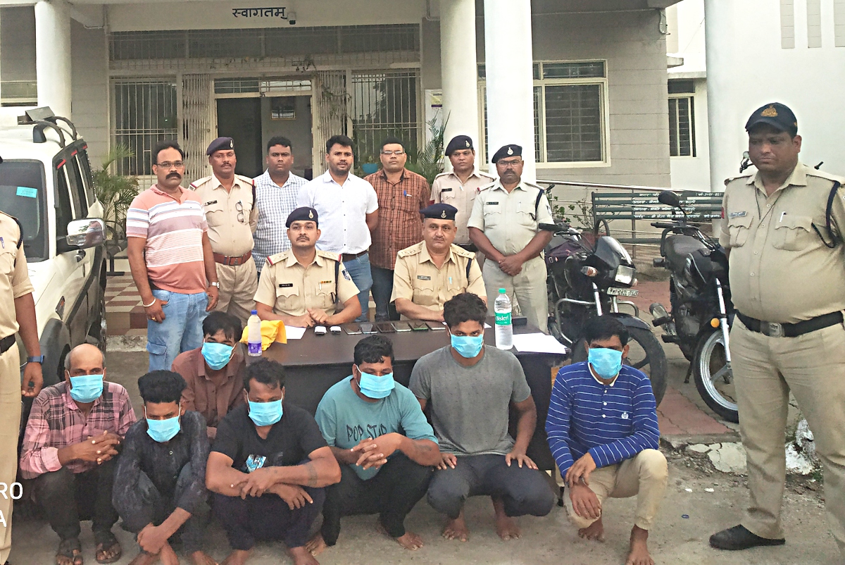 मोहगांव पुलिस ने किया अंतरराज्यीय चोर गिरोह का पर्दाफाश