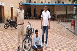 चरस-गांजा व स्मैक का नशा करने के लिए चुराई थी बाइक, आरोपी गिरफ्तार - image