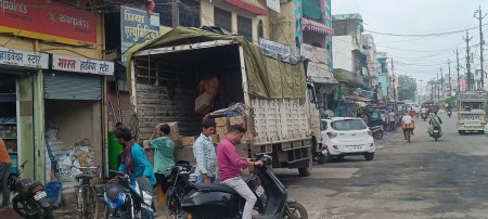 Transport Nagar is built only in the master plan book, nothing is there on the ground