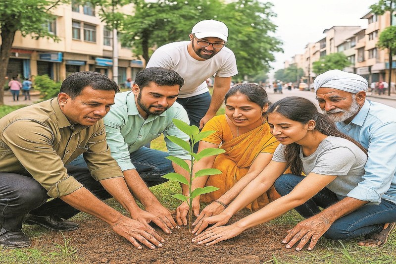 ग्रीन जगदलपुर प्रोजेक्ट की शुरुआत (Photo source- Patrika)