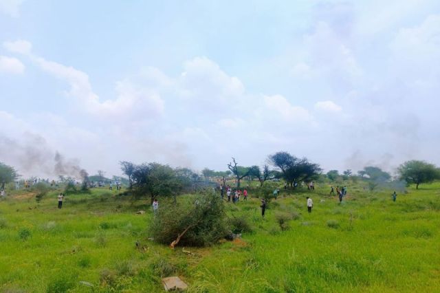 Churu Fighter Jet Crash