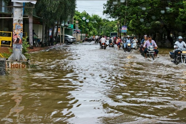 भारी बारिश का अलर्ट (फोटो सोर्स - पत्रिका)