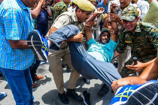 Demo at Rajasthan University 