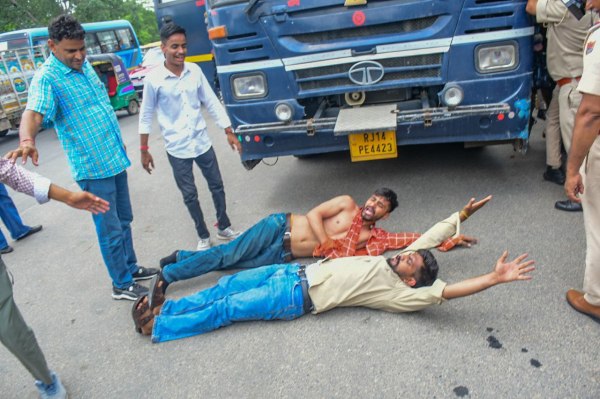 Demo at Rajasthan University 